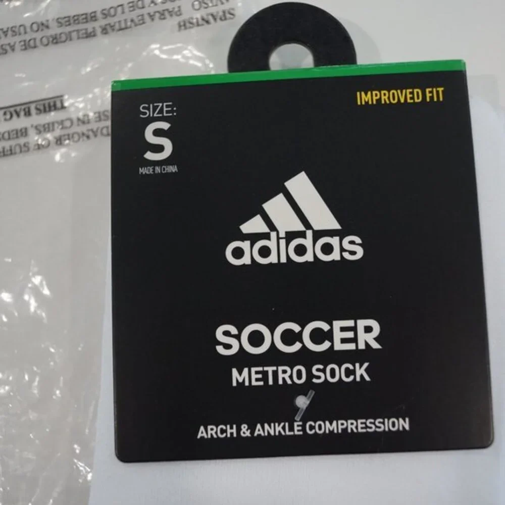 Adidas Soccer Metro Socks - Size‎ S